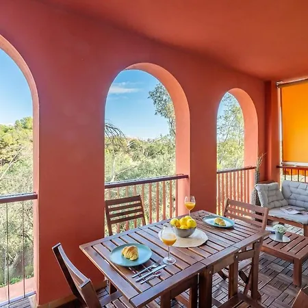 Casa Vela, Golf, ,pool, Wifi, Ac, Superb View ! Apartment Benalmadena